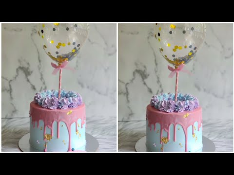 Simple birthday cake decoration#birthdaycakedecoraringideas#cakeorder#cakeday#cookwithfiroza#howto
