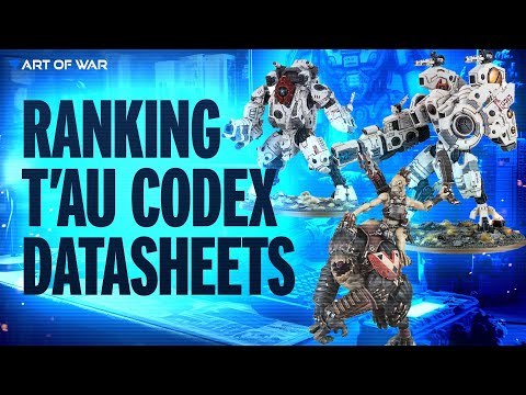 T'au Empire Codex Datasheet Tier List - Ranking the Entire New 10th Edition Codex!