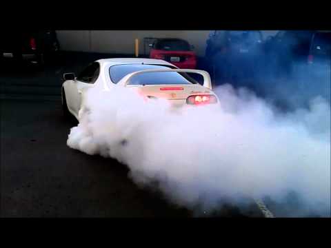 ETS Toyota Supra Burn Out 6766 Turbocharger Built Motor Drift