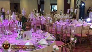 Y23 Organizasyon • Titanic Port Hotel | Düğün Organizasyonu | Masa Süs