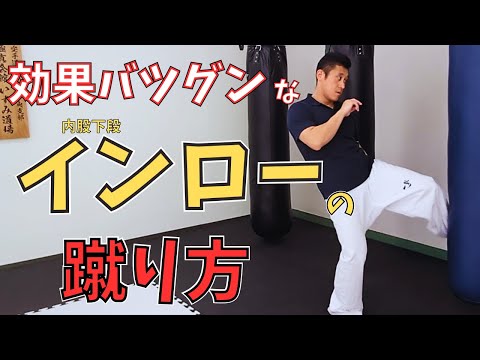 インロー！内股下段の効果的な蹴り方とポジション|極真空手いすみ道場