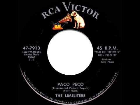 1961 The Limeliters - Paco Peco