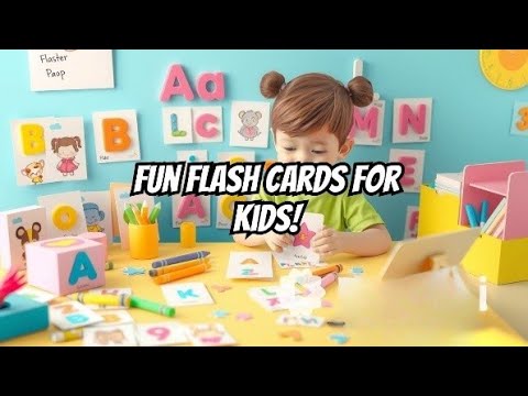 how to make flash cards for kids