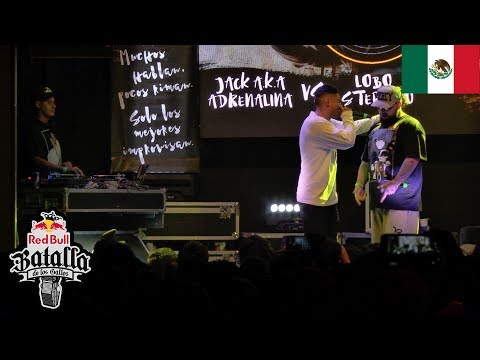 JACK AKA ADRENALINA vs LOBO ESTEPARIO – Semifinal: CDMX, México 2017 Red Bull Batalla De Los Gallos