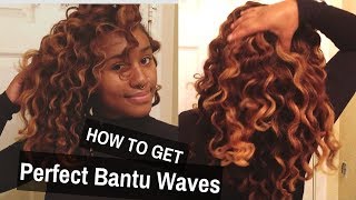 PERFECT HEATLESS WAVES on Dry Natural Hair | Bethany Camille