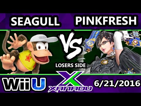 S@X 155 - Pinkfresh (Bayonetta) Vs. VexX | Seagull Joe (Diddy) SSB4 Losers Side - Smash Wii U