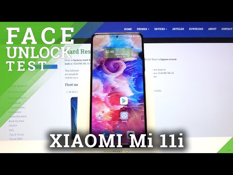 Test of Face Recognition on XIAOMI MI 11i - Face Unlock Test
