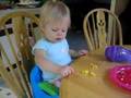 Lilly Eating Mango