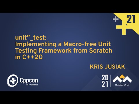 "unit"_test: Implementing a Macro-free Unit Testing Framework from Scratch in C++20 - Kris Jusiak