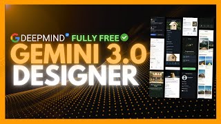 Gemini 3.0 Designer Is INSANE! Build Beautiful Websites and Apps In Minutes FOR FREE! BEST Designs!