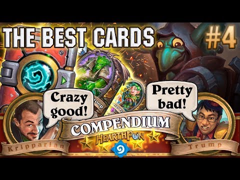 The Best Cards from Boomsday #4: Hearthstone Final Compendium Results. Trump & Kripparrian Review Video