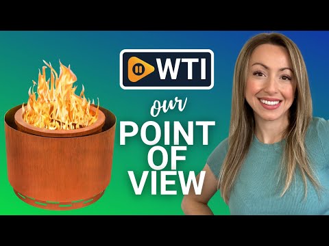KOL 23.5"" Dia. Corten Steel Smokeless Fire Pit - WTI product video review