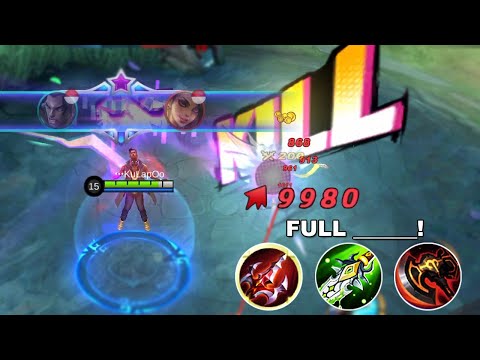 BRODY FULL DAMAGE BUILD | MOBILE LEGENDS