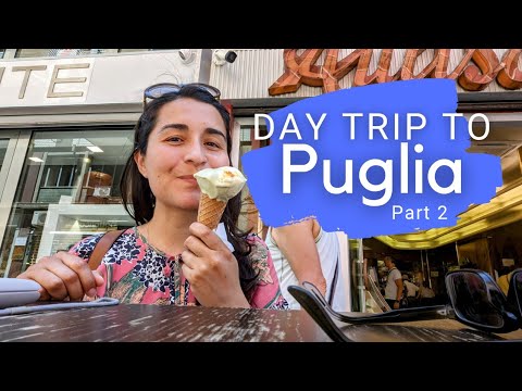 ITALY VLOG. VISITING PUGLIA ITALY for ONE DAY. CAN we FIND a SPACE on a FREE BEACH? Part 2