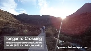 Steaming and steep Tongariro Volcano Crossing New Zealand