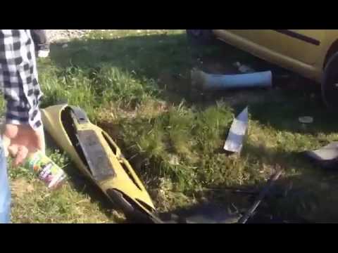 (VIDEO) Accident la Budeasa