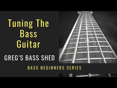 How To Tune A Bass Guitar With Harmonics - Online Bass Tuner (No.5)