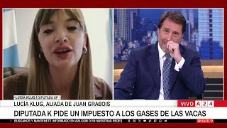 🔴EL CRUCE ENTRE FEINMANN Y LA DIPUTADA QUE QUIERE UN IMPUESTO A LOS GASES DE LAS VACAS