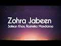Zohra Jabeen LYRICS Sikandar Salman Khan Rashmika M Pritam Nakash Aziz Dev Negi