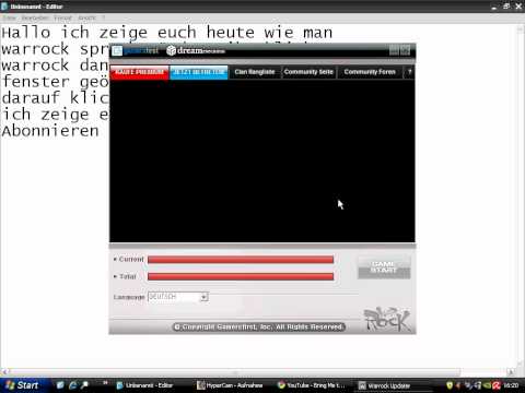 warrock sprache ändern