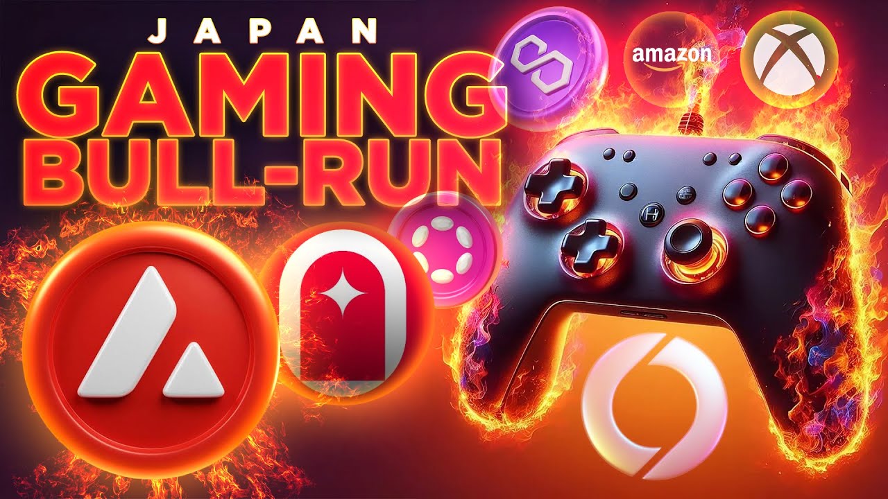 Gaming Bull-Run Has Already Begun in Japan🚀 AVAX + Polkadot + Soneium🔥