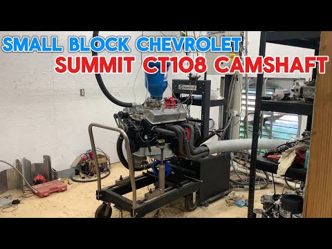 Summit Racing CT108 Solid Flat Tappet Camshaft / Small Block Chevrolet Dyno Test