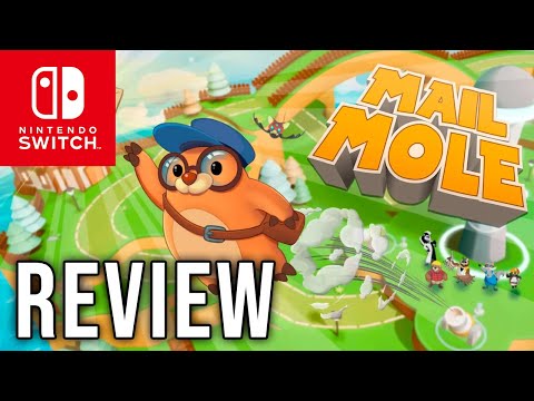 Mail Mole Review For Nintendo Switch | SUPER MOLE BROS?