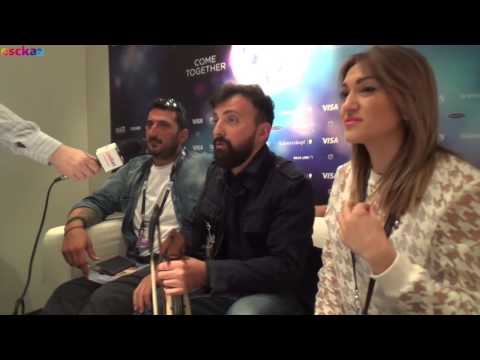 ESCKAZ in Stockholm: Интервью с группой Argo (Греция) на русском языке