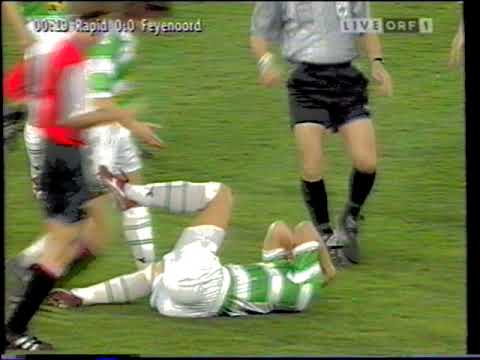 Rapid Wien - Feyenoord 3:0 - Halbfinale EC der Cupsieger 1995/96