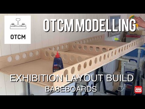 Building an OO Gauge Exhibition Layout Model Railway. Part 2- Baseboards