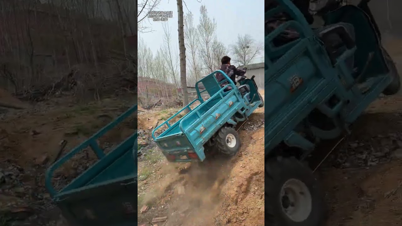 Video AI production is not a real operation of the original three-wheeler #2