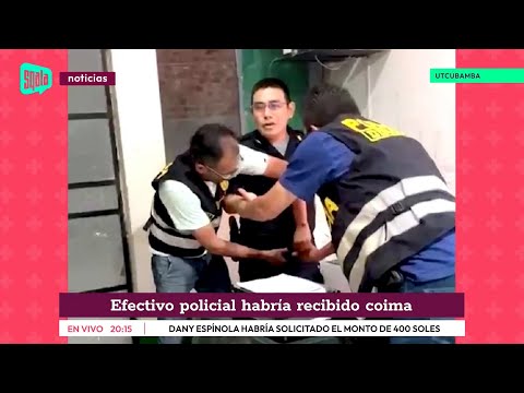 Utcubamba: Efectivo policial habría recibido coima