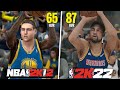 Hitting A 3pt Shot With Klay Thompson In Every NBA 2K