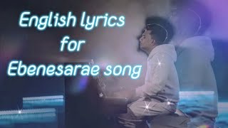 Download lagu Ebenesarae song | English lyrics | pastor Jhon Jebaraj | #johnjebaraj | # tamilchristiansong | mp3