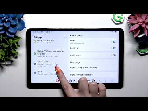 SAMSUNG Galaxy Tab A11+ 5G – How to Change Default Apps