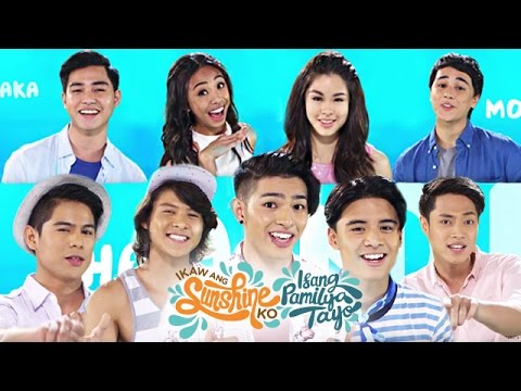 ABS-CBN Summer Station ID 2017 "Ikaw Ang Sunshine Ko, Isang Pamilya Tayo" Lyric Video
