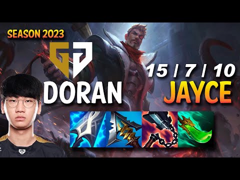 GEN Doran JAYCE vs K'SANTE Top - KR Ranked