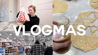 VLOGMAS week four | getting ready for christmas! baking, last minute shopping, days in my life