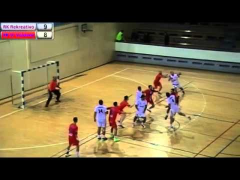 14.1.2014. RK Rekreativo - RK SC Vozdovac - 1. poluvreme