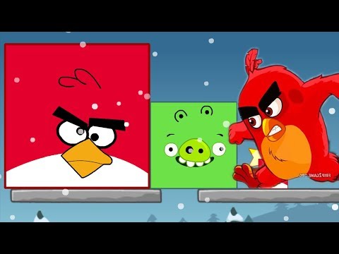 Angry Birds Kick Out Green Pigs - GO AWAY BAD PIGGIES!!!