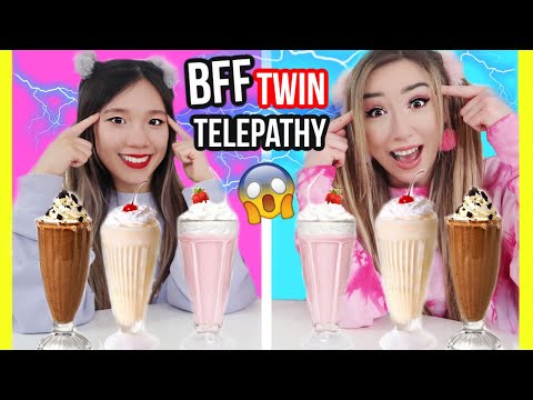 BFF Twin Telepathy MILKSHAKE 🥤Challenge 2021 ⚡️ kein 3 UHR NACHTS VIDEO ⚡️
