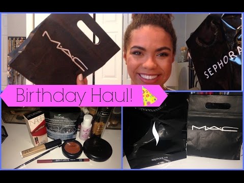 Birthday Haul! Sephora & MAC | samantha jane Video