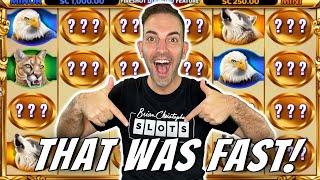 BIG WIN BONUS in 60 Seconds 🦬 Stampede Fury 2 ⫸ LuckyLand Slots