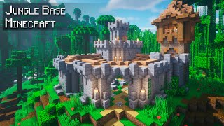 Minecraft: How to build a Jungle Base | Easy Tutorial