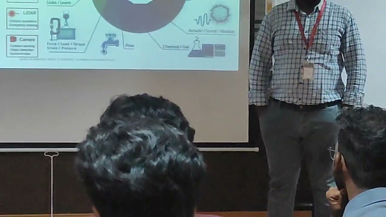 Case Study Video | Role of Sensors in Robot Automation | R Sambasivam | AP | MCT | SNSCT