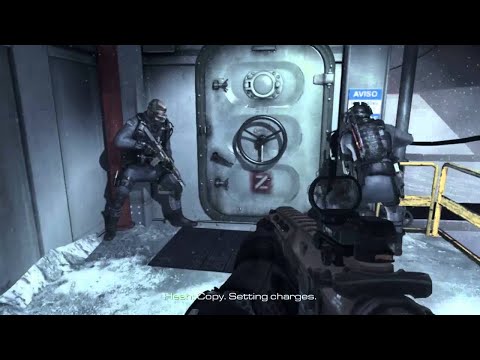 Federation Oil Platform in Antarctica - Atlas Falls - Call of Duty Ghosts