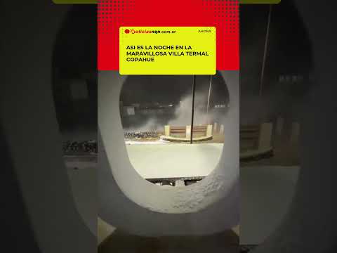 Noche mágica en Copahue, provincia de Neuquén