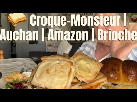 Chaud-froid avec ma nièce, croque-monsieur Auchan et magnifique brioche faite par ma fille amazone 🙂