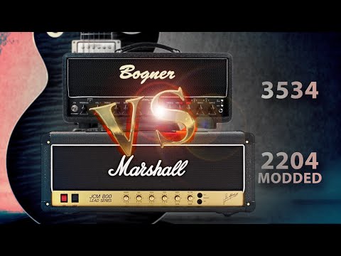 Marshall JCM 800 Vs Bogner Ecstasy 3534