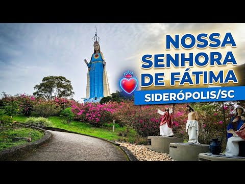 Subindo ao Santuário de Nossa Senhora de Fátima | Siderópolis/SC